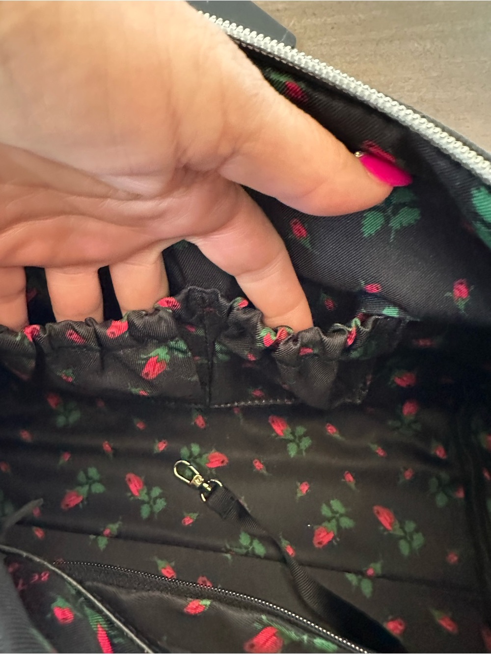 Betsey Johnson "Will You Be Mine" โค๏ธโ๐ฅ Leopard and Heart Quilted Satchel - Picture 9 of 16